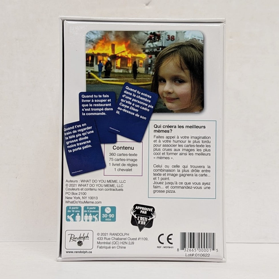 Qu'est-ce que tu mèmes ? Édition québécoise (français) (Occasion)