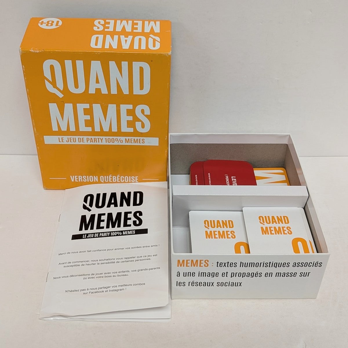 Quand Memes - Version Quebecoise (French) (Used) (2)
