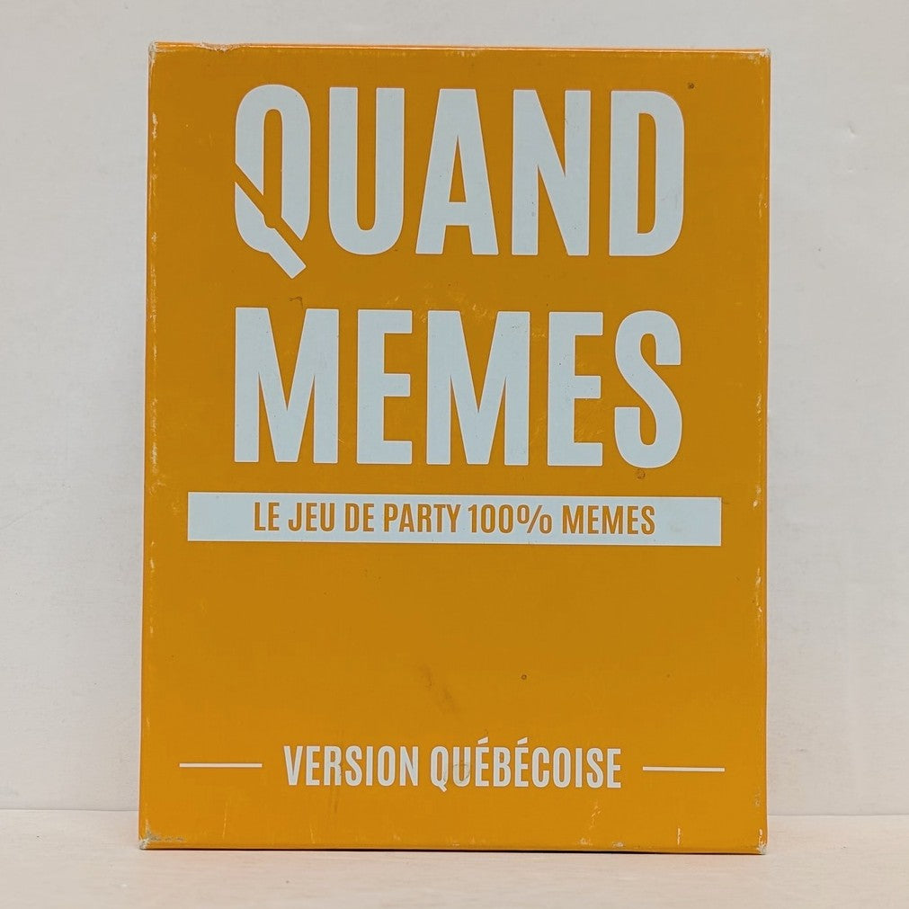 Quand Memes - Version Quebecoise (French) (Used) (2)