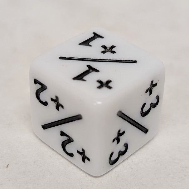 Compteur de dés : Blanc +1/+1