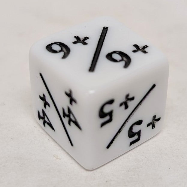 Compteur de dés : Blanc +1/+1