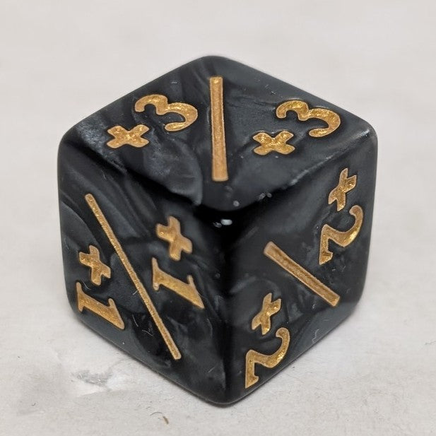 Compteur de dés : Perle noire +1/+1