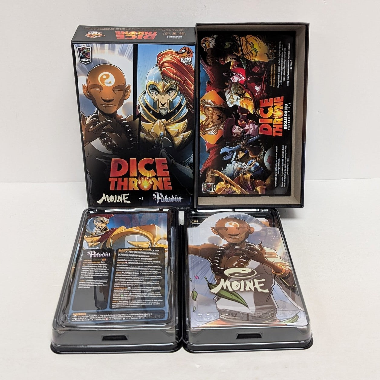 Dice Throne: Saison 1 Combat 2 Moine v Paladin (French) (Used)