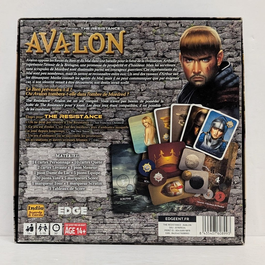 The Resistance: Avalon (French) (Used)