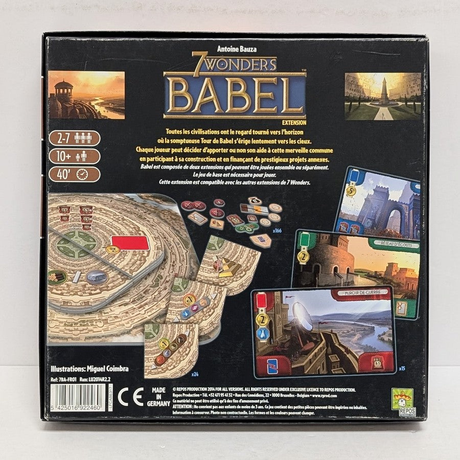 7 Wonders Babel Expansion (French) (Used)