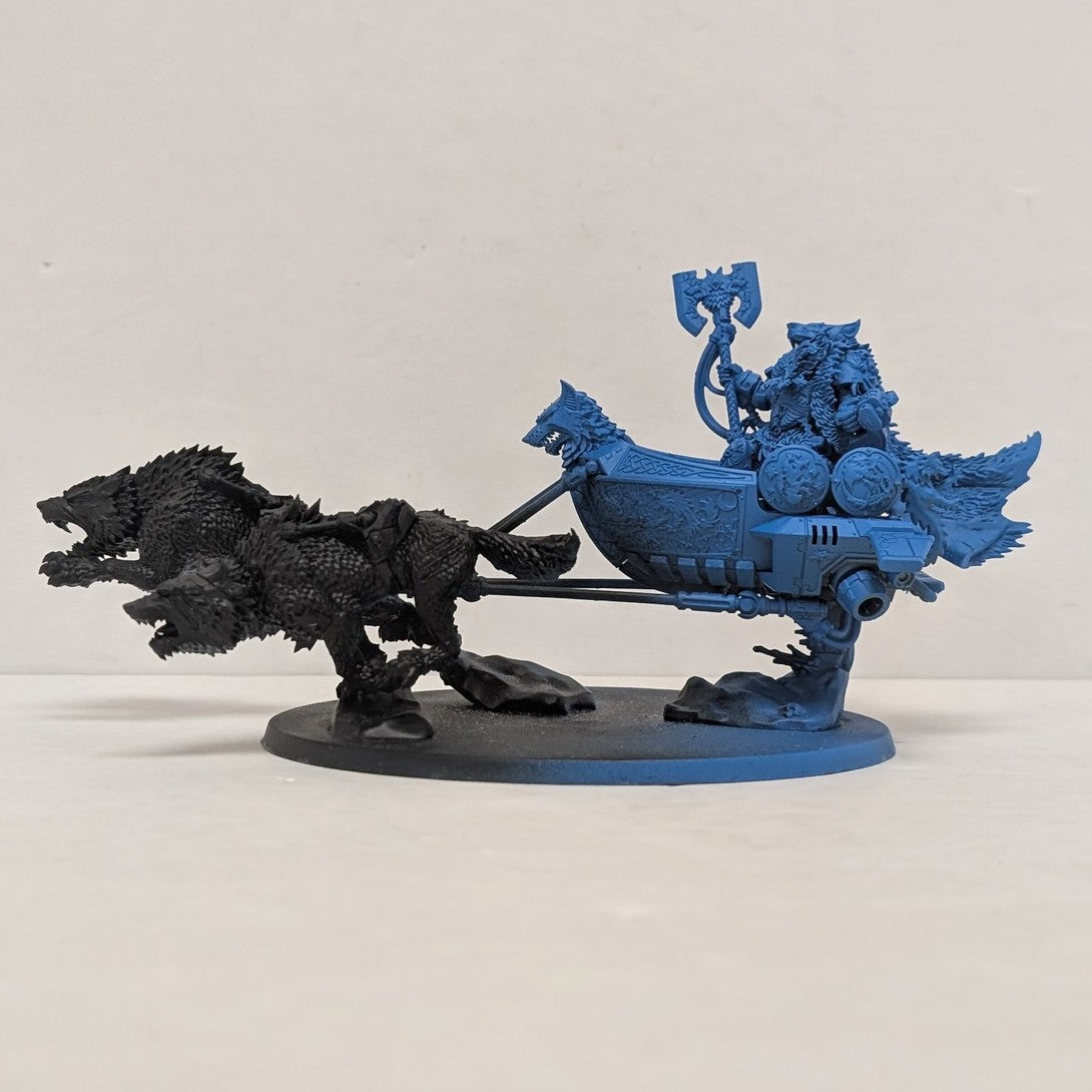 Space Wolves: Logan Grimnar on Stormrider (Used)
