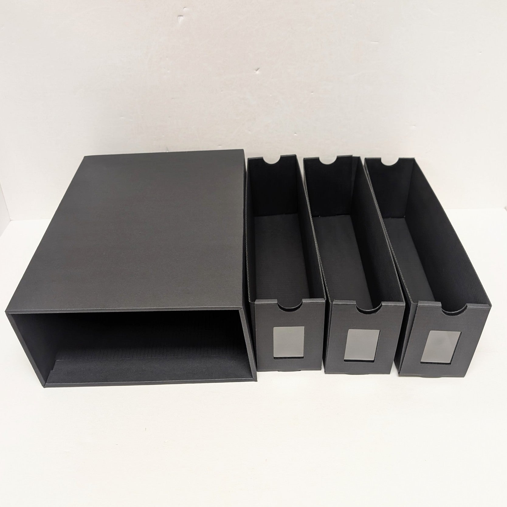 Card Storage Box: 3 Drawers 1800+