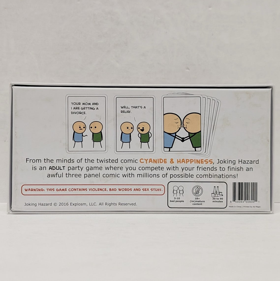 Risque de plaisanterie (anglais) (utilisé)