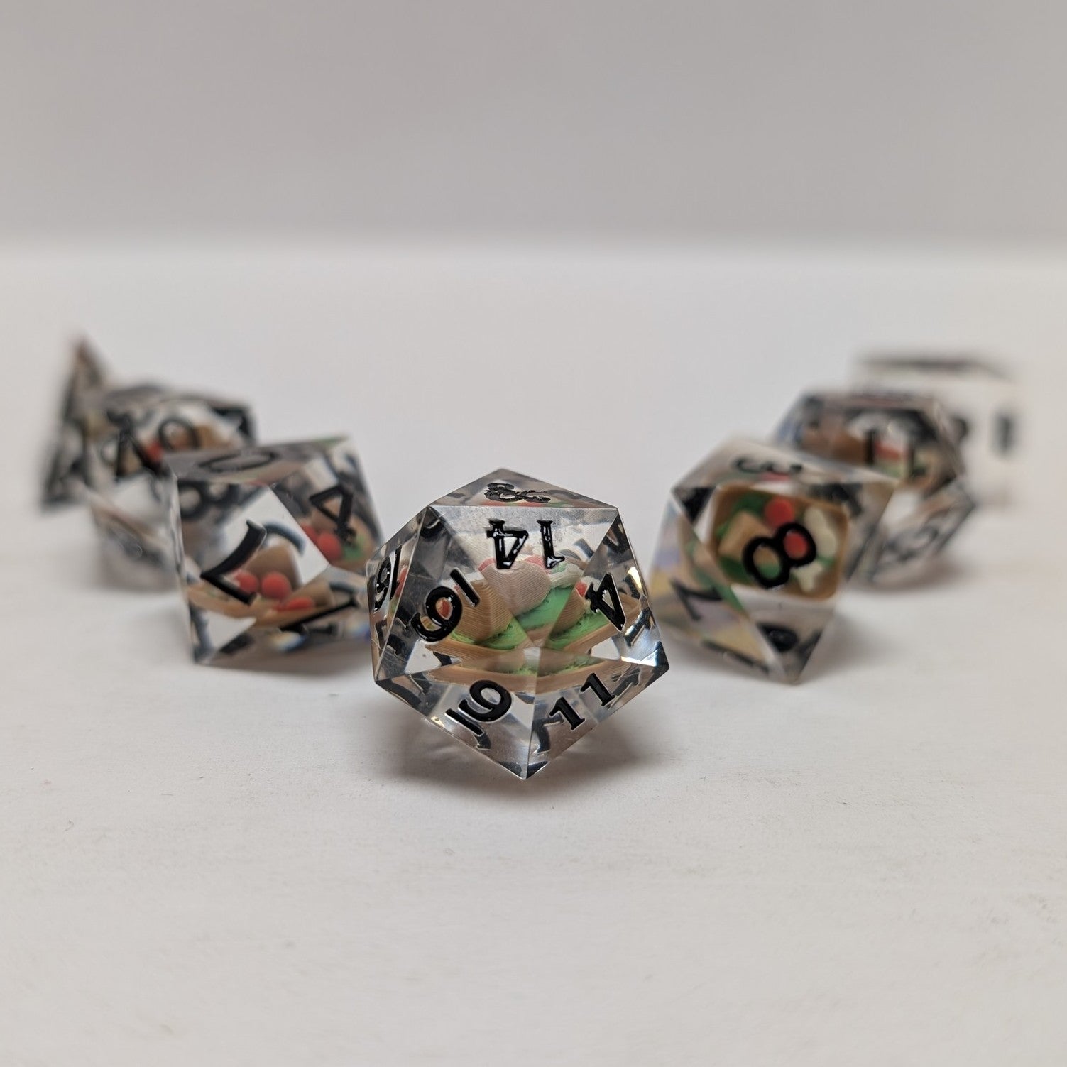 Le Portail Béant - Dés Légendaires : Set de dés en forme de cuisse de dinde