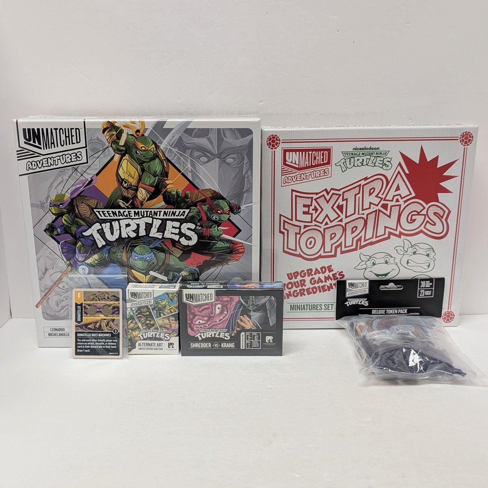 Unmatched Adventures: Teenage Mutant Ninja Turtles (Kickstarter Bundle) (English)