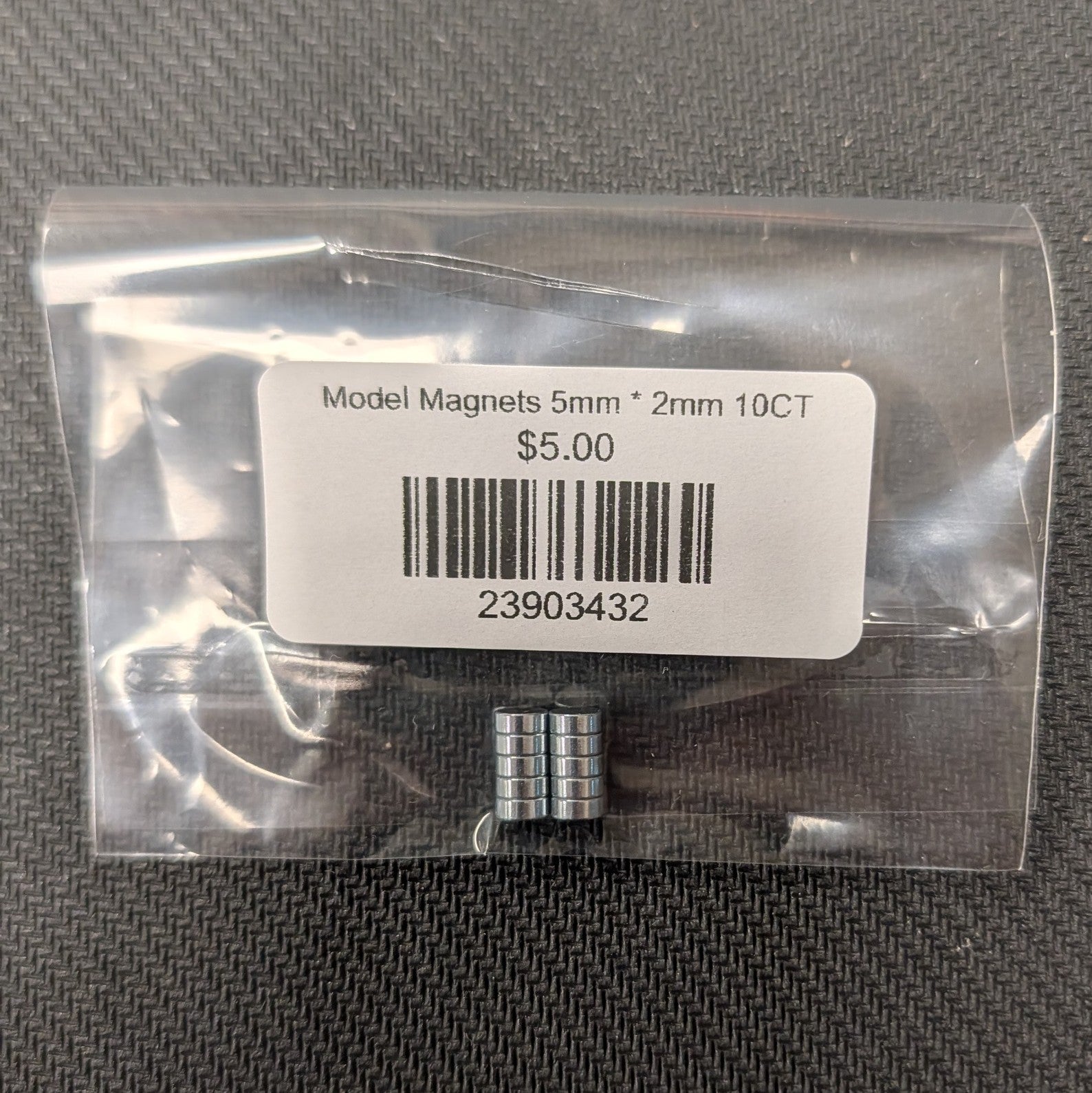 Model Magnets 5mm * 2mm 10CT