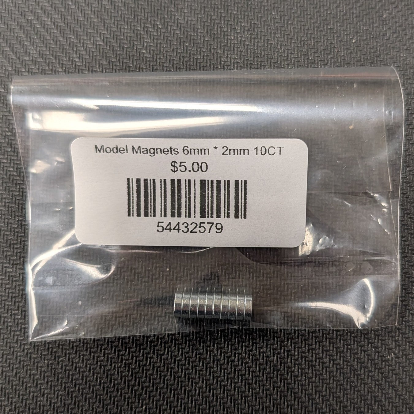 Model Magnets 6mm * 2mm 10CT