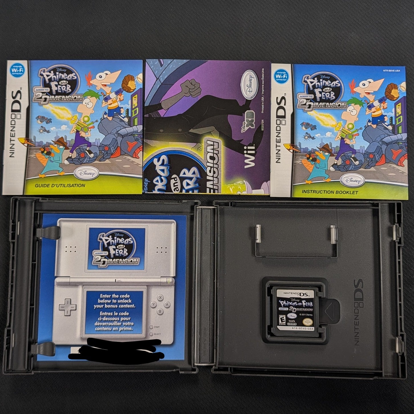 Nintendo DS: Phineas and Ferb Across The 2nd Dimension (Used)