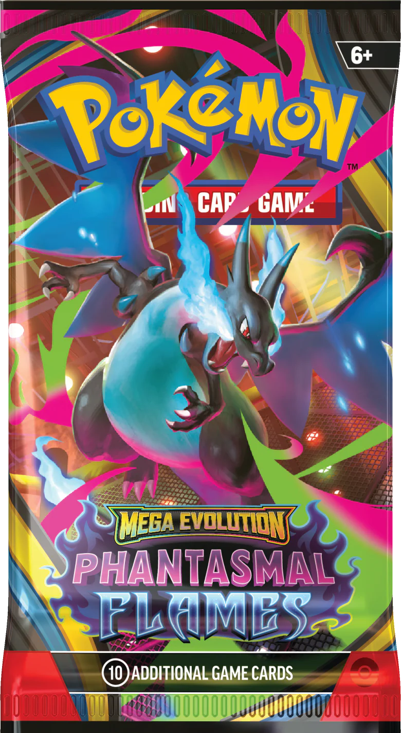 Pokemon TCG: ME02 Phantasmal Flames Booster Pack
