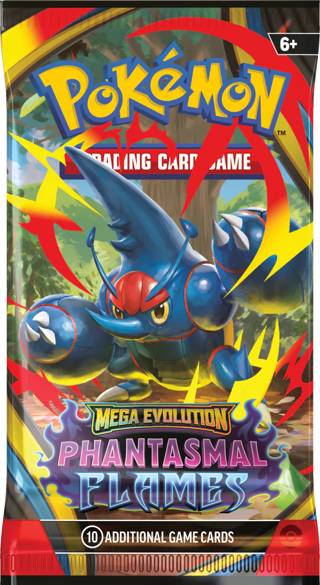 Pokemon TCG: ME02 Phantasmal Flames Booster Pack Pokemon TCG: ME02 Phantasmal Flames Booster Pack