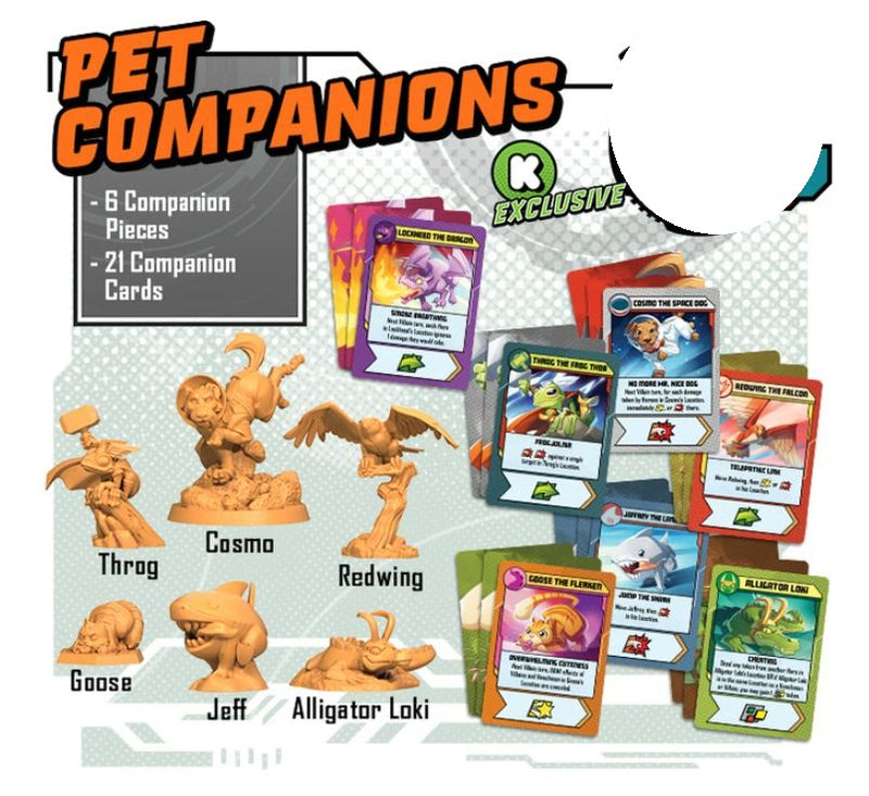 Marvel United: Pet Companions (Kickstarter Edition)