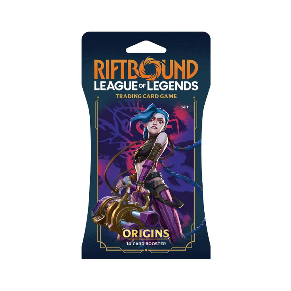 League of Legends Riftbound TCG: Origins Blistered Booster Pack