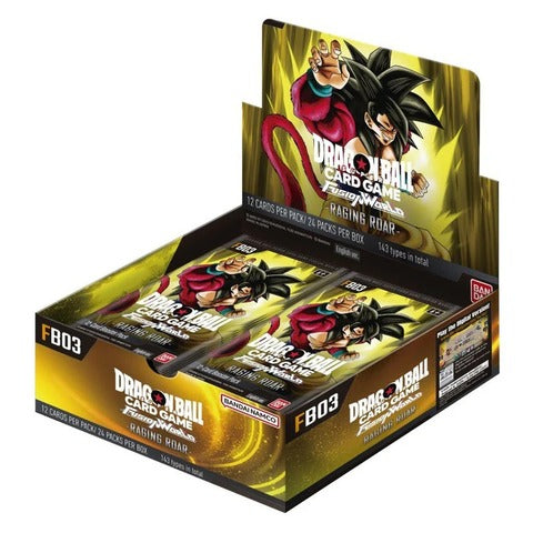 Coffret 3 de Dragon Ball Super Fusion World : Coffret booster FB03 Raging Roar