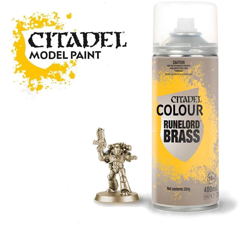 Citadelle : Peinture en aérosol - Runelord Brass