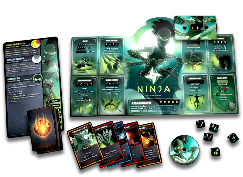 Dice Throne : Saison 1 Rerolled Box 4 Treant v Ninja