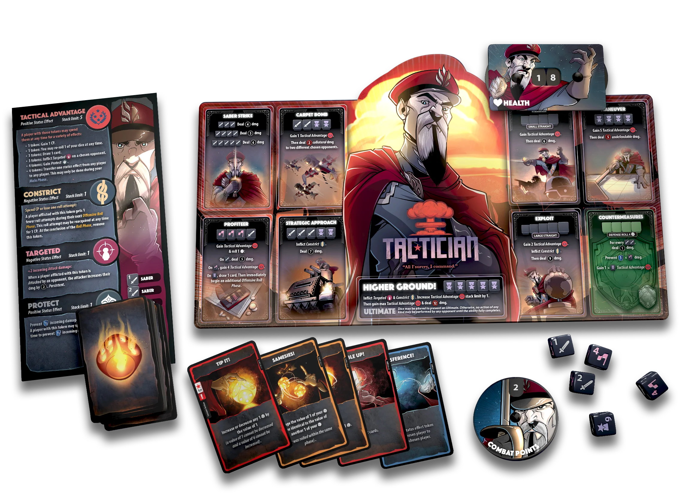 Dice Throne: Season Two Box 2 Tactician v Huntress (English)