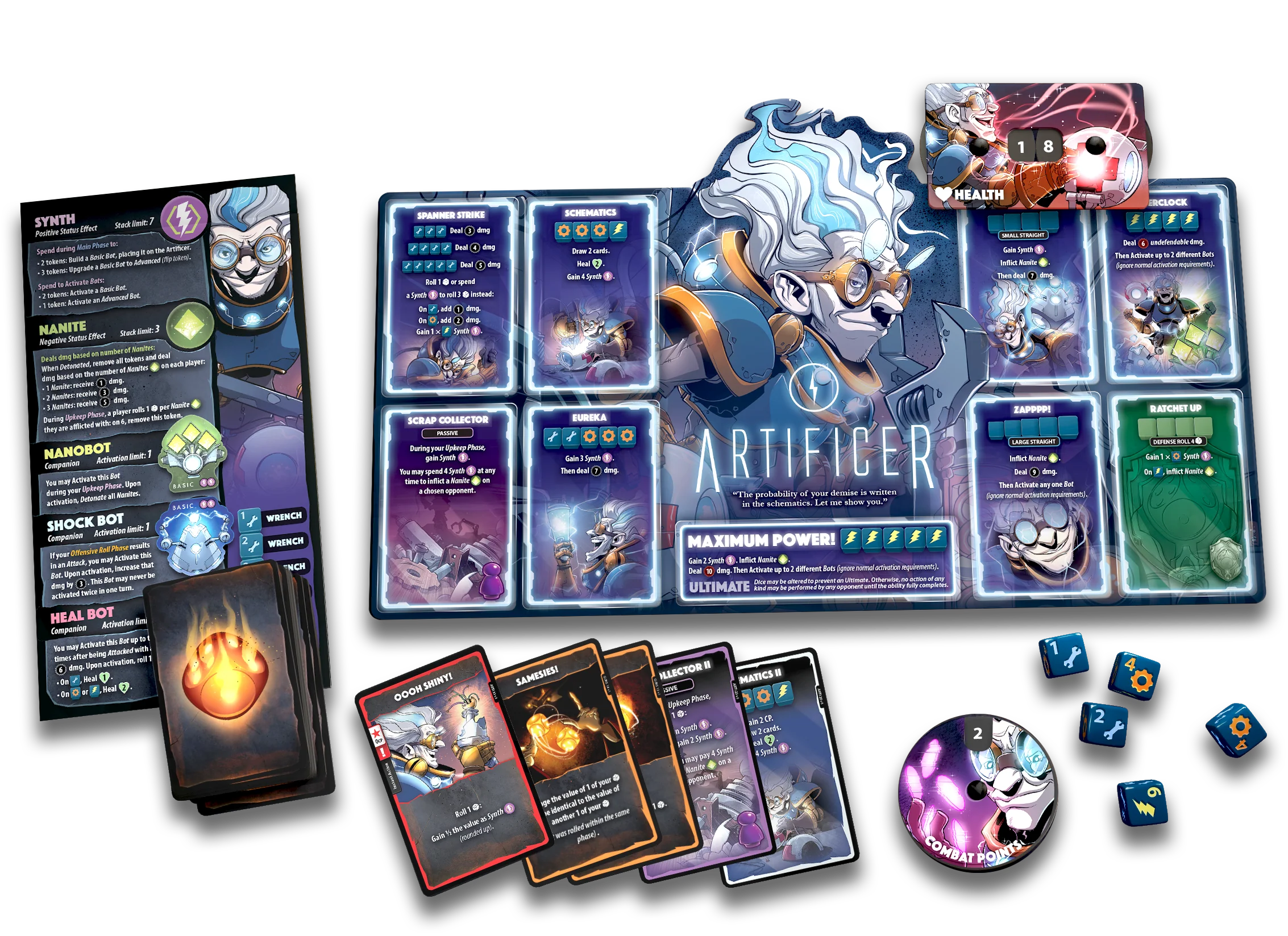 Dice Throne: Season Two Box 3 Artificer v Cursed Pirate (English)