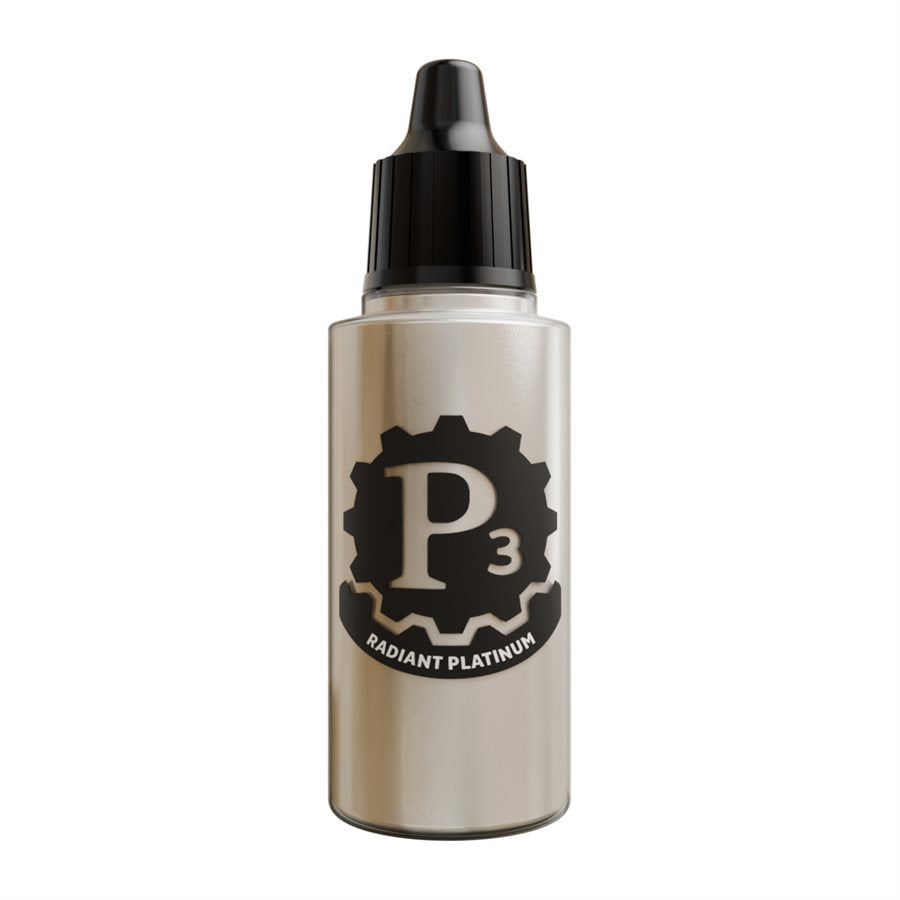 P3 Paints: Metallics: Radiant Platinum