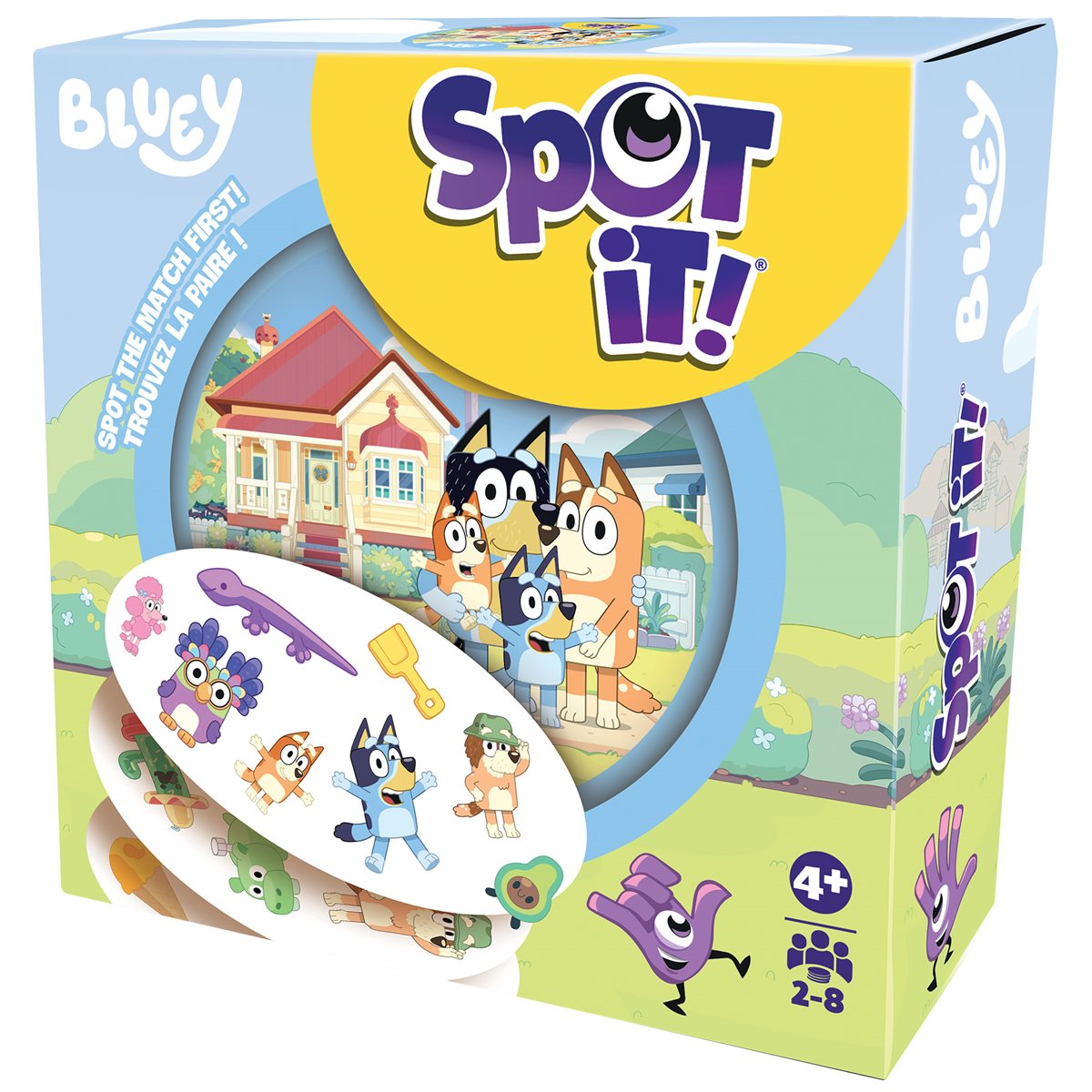 Spot It! - Bluey - Box-Eco (Multilingual)