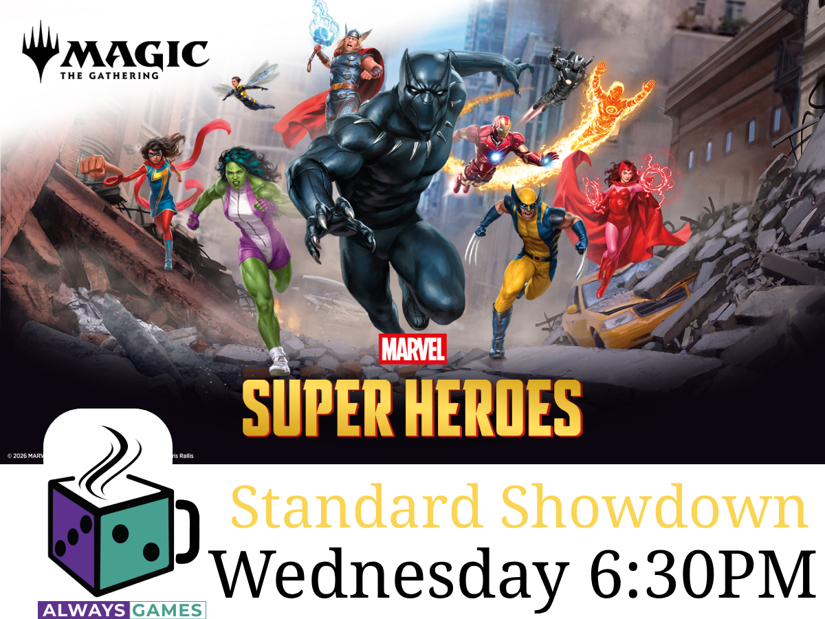 Wednesday Night MTG Standard Showdown