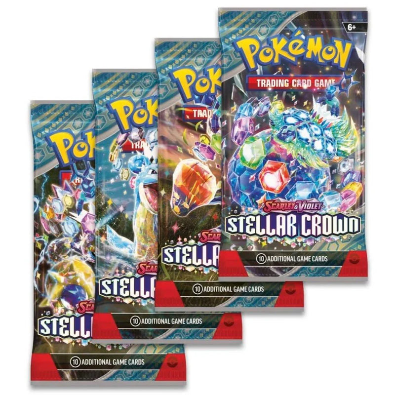 Coffret de boosters Couronne Stellaire SV7 du JCC Pokémon