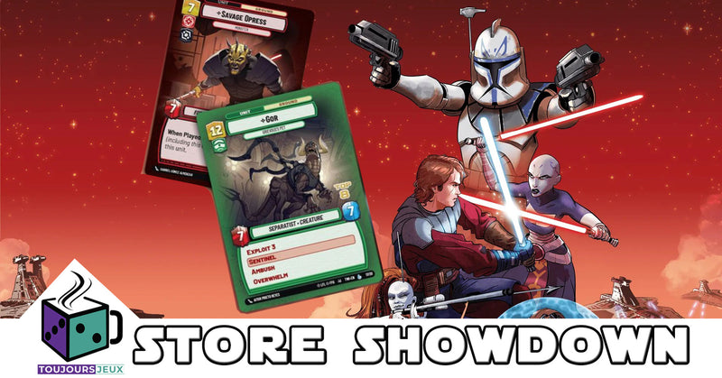 Star Wars: Unlimited Store Showdown - Samedi 11 Janvier 2025 13H00