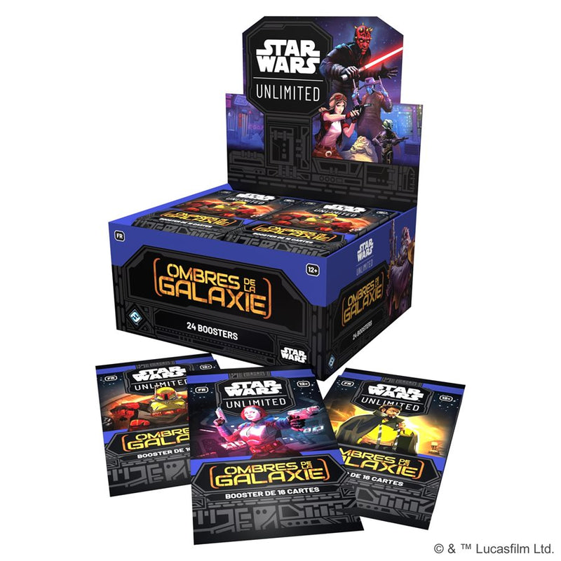 Coffret Booster Draft Star Wars : Unlimited : Ombres de la Galaxie (Français)