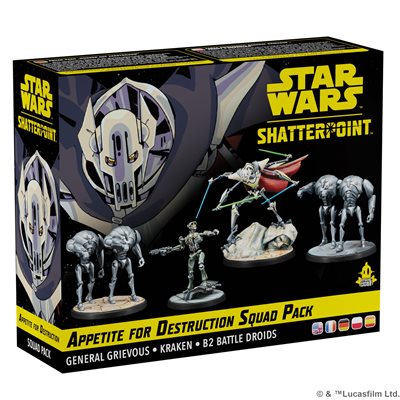 Star Wars: Shatterpoint: Appetite for Destruction: General Grievous Squad Pack (Multilingual)