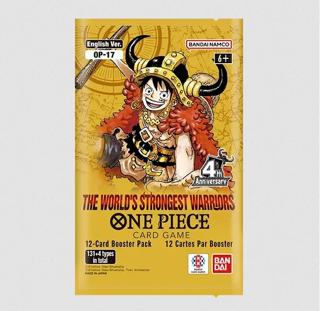 One Piece TCG: OP-17 The World's Strongest Warriors Booster Pack (Pre-Order)