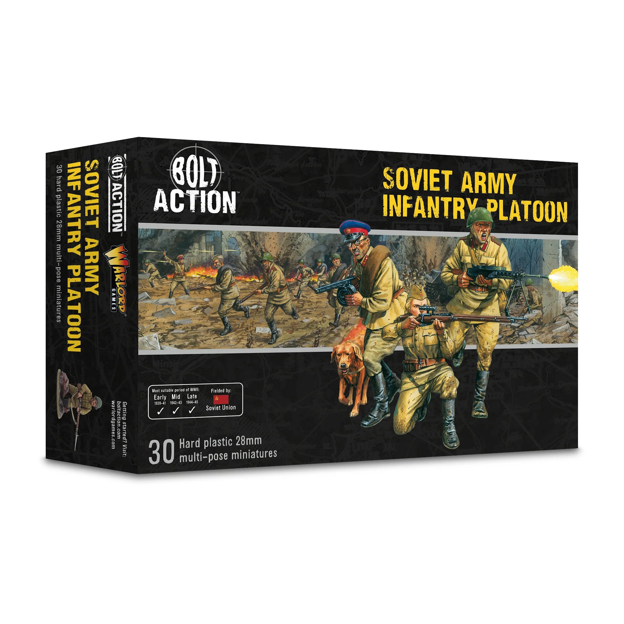 Bolt Action - Peloton d'infanterie de l'armée soviétique (anglais)