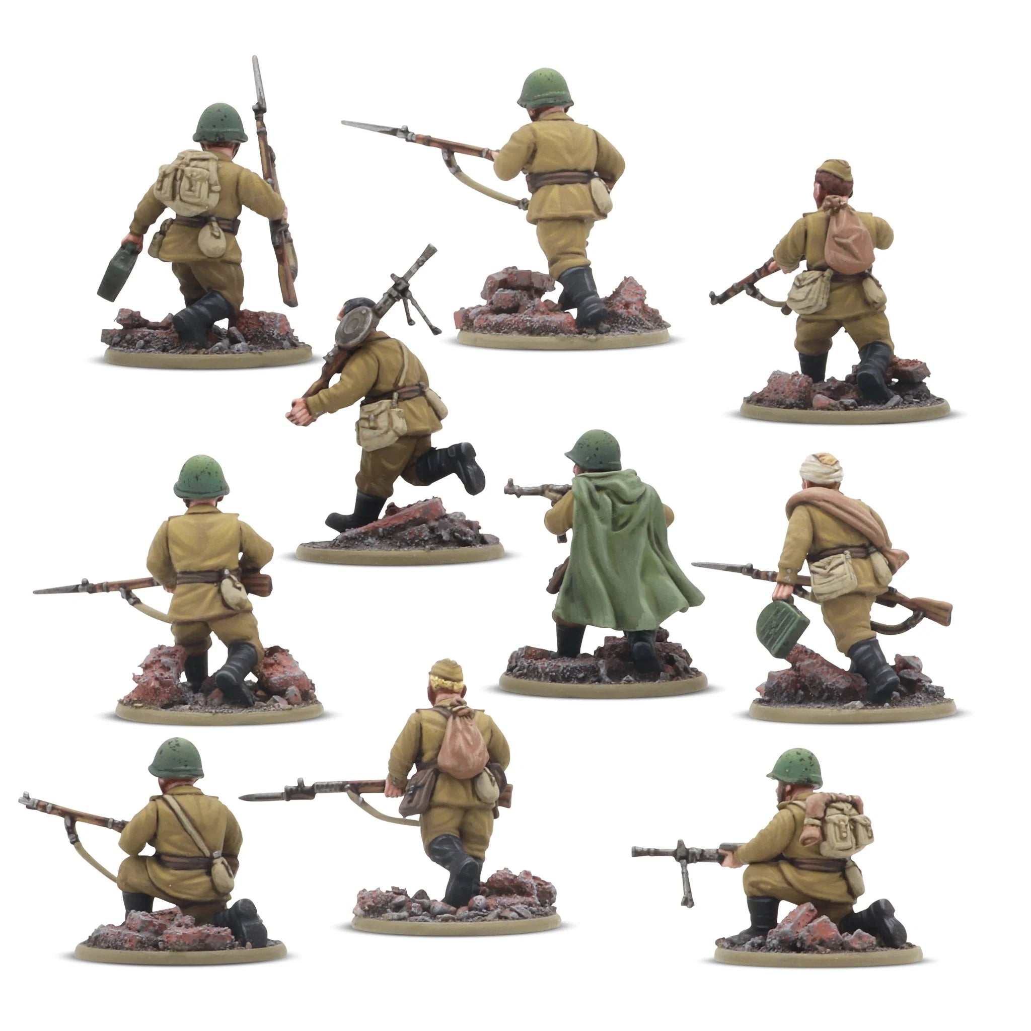 Bolt Action - Peloton d'infanterie de l'armée soviétique (anglais)