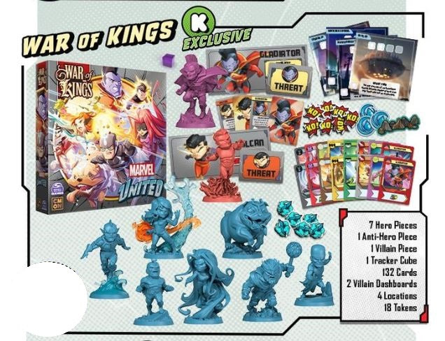 Marvel United: War of Kings (Kickstarter Edition)