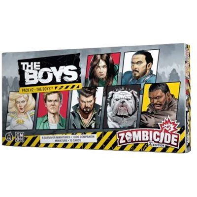 Zombicide - 2nd Edition: The Boys Pack #1 and Pack #2 + Promo