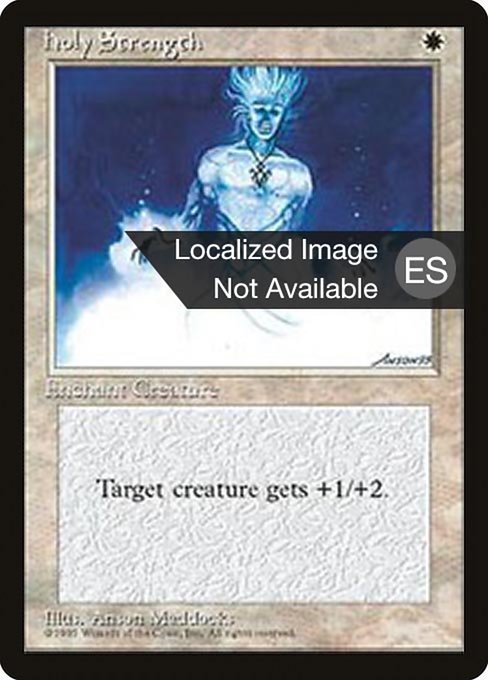 Holy Strength (30) [Fourth Edition Foreign Black Border]