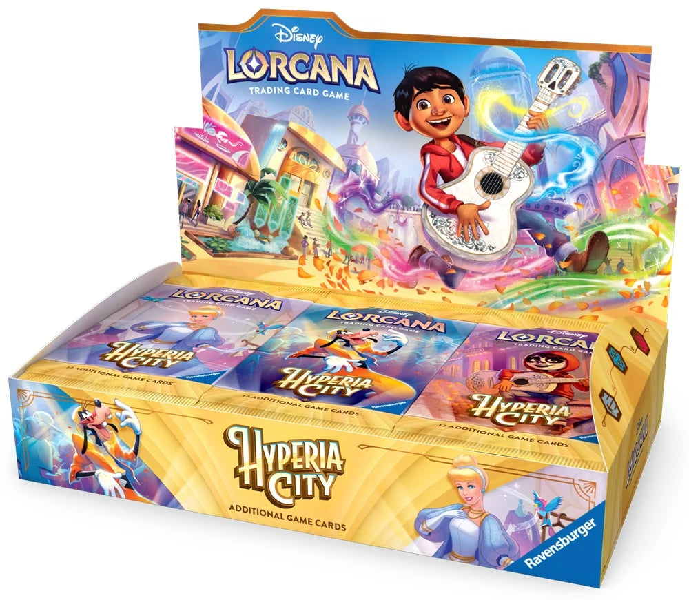 Disney Lorcana: Hyperia City Booster Box (Pre-Order)