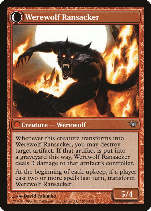 Afflicted Deserter (81) [Dark Ascension] Reverse
