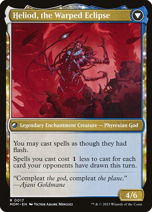 Heliod, the Radiant Dawn (17) [March of the Machine] Reverse