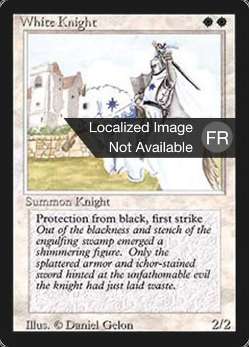 White Knight (44) [Foreign Black Border]