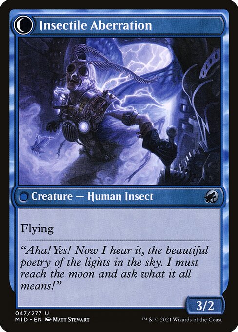 Delver of Secrets (47) [Innistrad: Midnight Hunt] Reverse