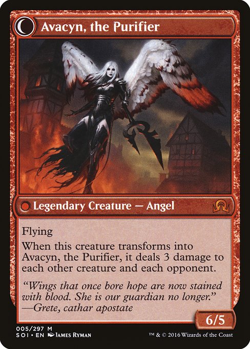 Archangel Avacyn (5) [Shadows over Innistrad] Reverse