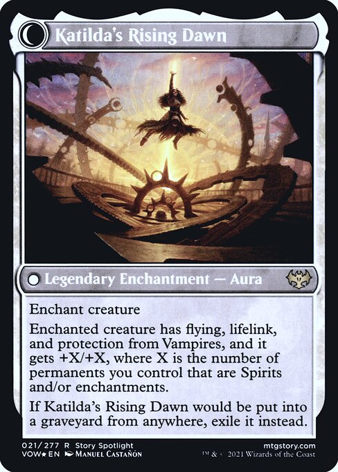 Katilda, Dawnhart Martyr (21) [Prerelease Cards] Reverse