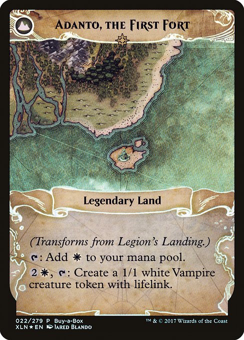 Legion's Landing (22) [Buy-A-Box Promos] Reverse