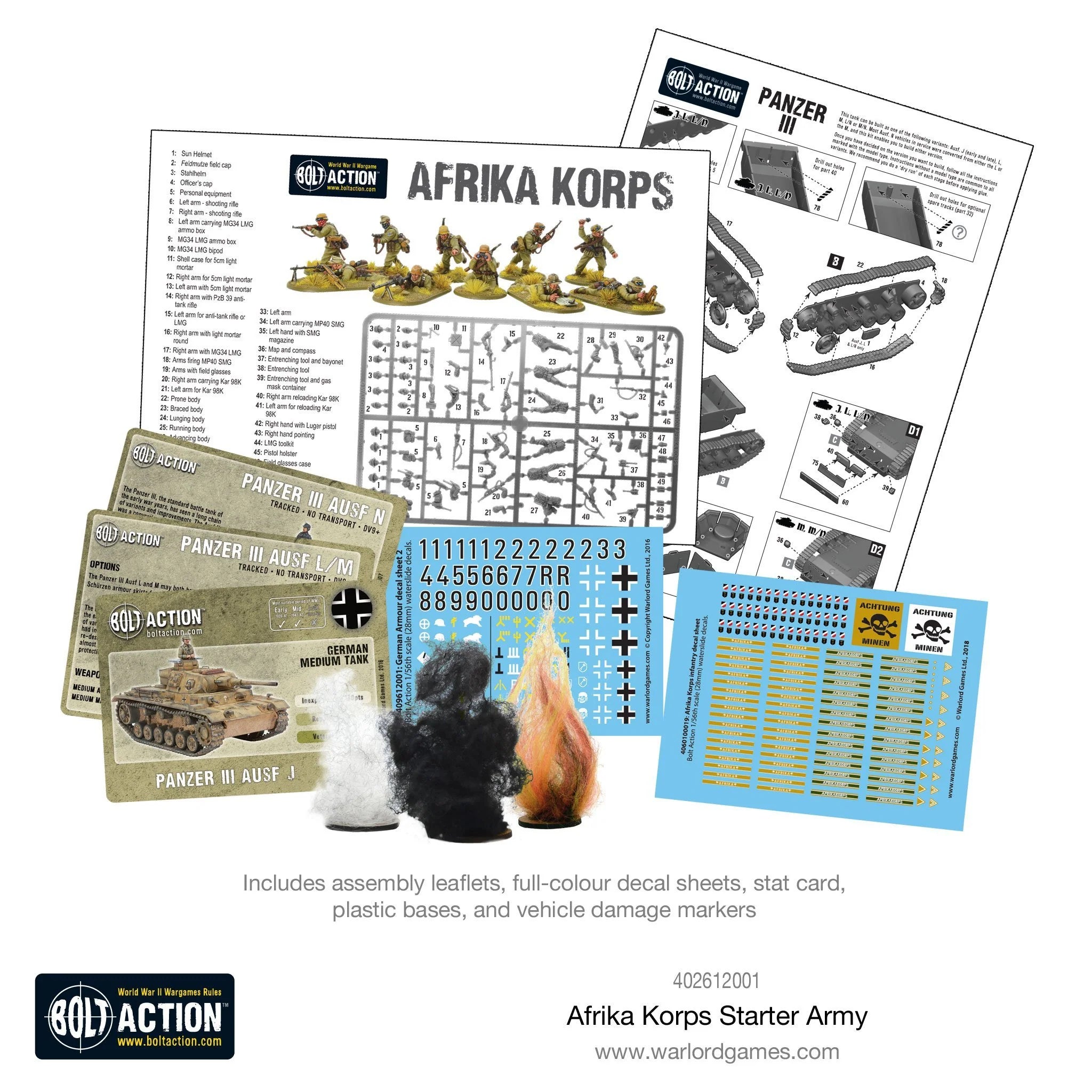 Bolt Action Afrika Korps Starter Army (anglais)