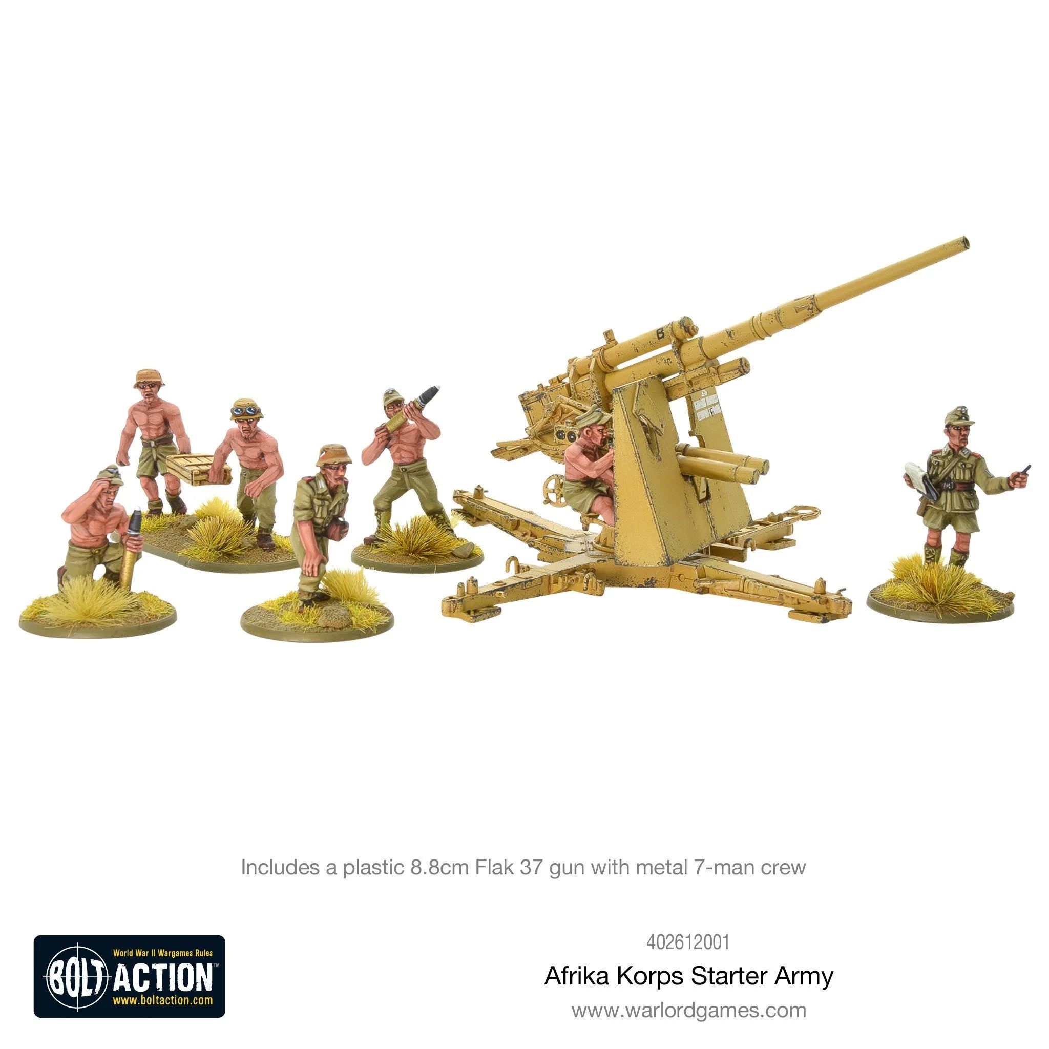 Bolt Action Afrika Korps Starter Army (anglais)