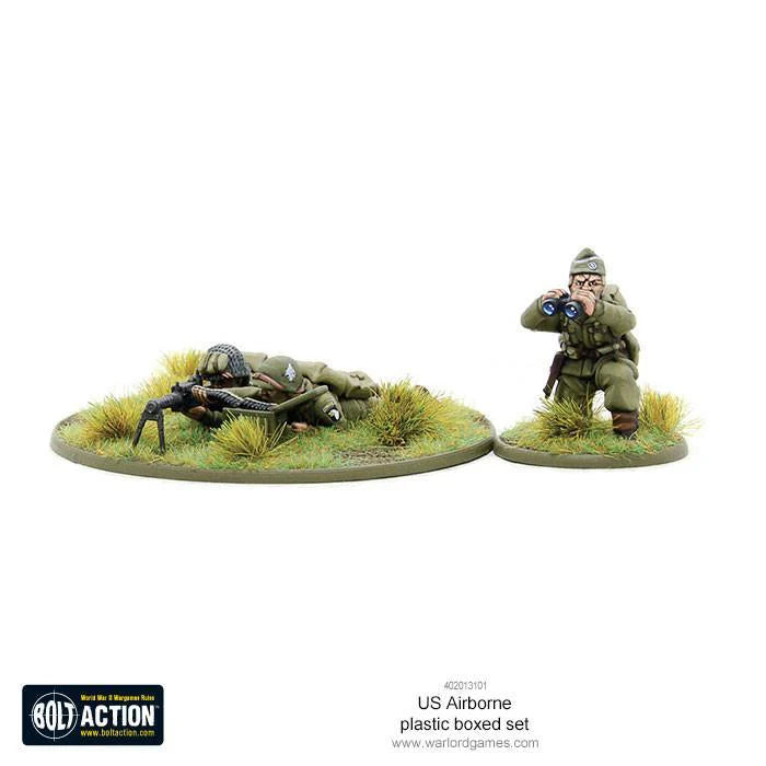 Coffret plastique Bolt Action US Airborne (anglais)